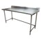 Bk Resources Stainless Steel Work Table With Open Base, 5" Rear Riser 60"Wx24"D VTTR5OB-6024 - alternate 6